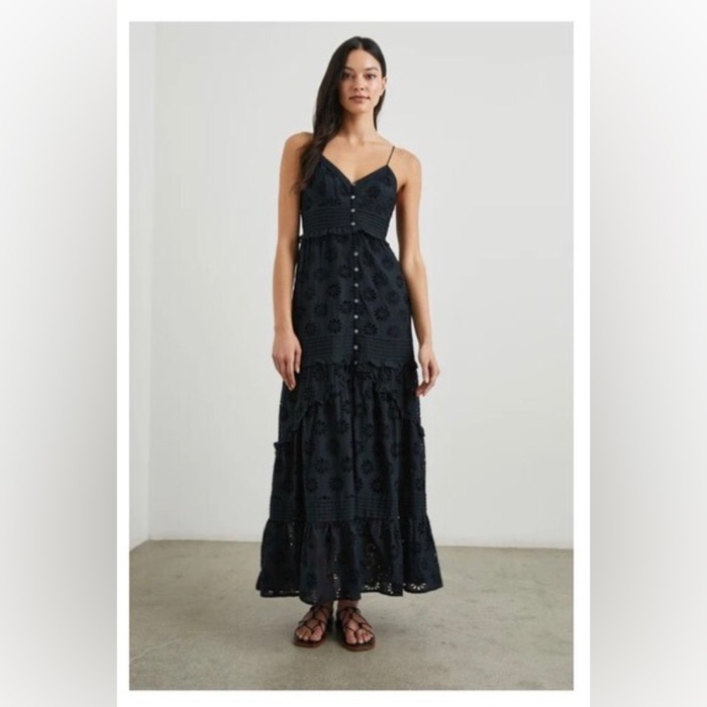 Rails Small Henrietta Dress Black Small Unworn New